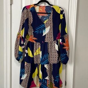 NWOT patterned dress
